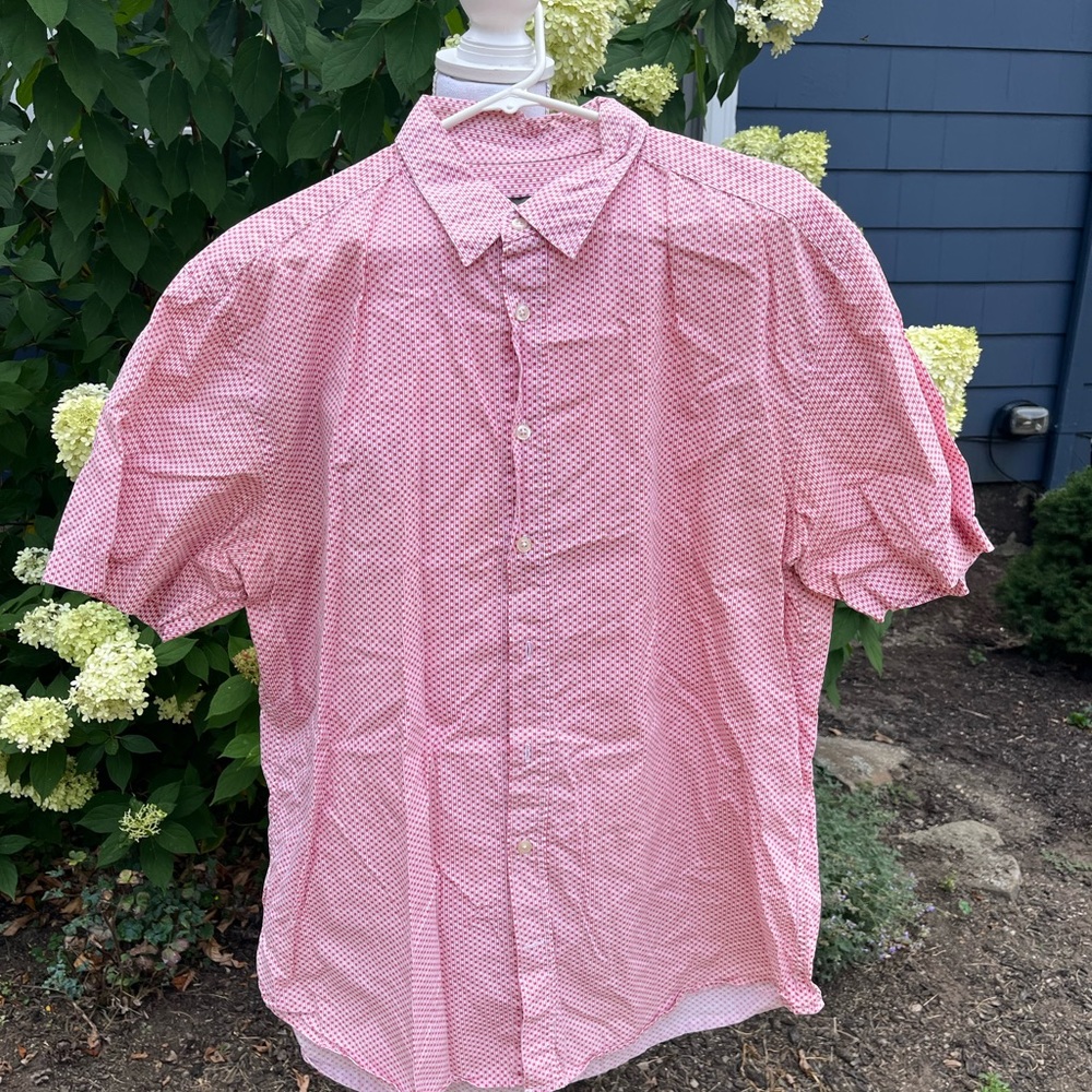 Mens ss button down